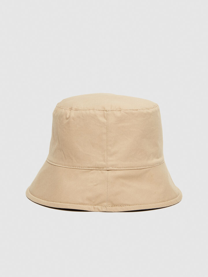 Reversible bucket hat - women's hats - Beige | Sisley image number 2